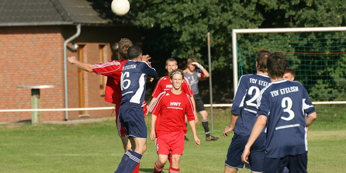 Spiel gegen Etelsen