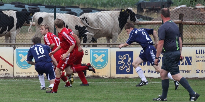 23.07.2010 Spiel gegen Borgfeld
